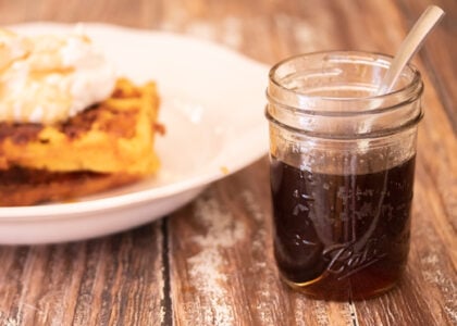 Buttered Bourbon Maple Syrup Main