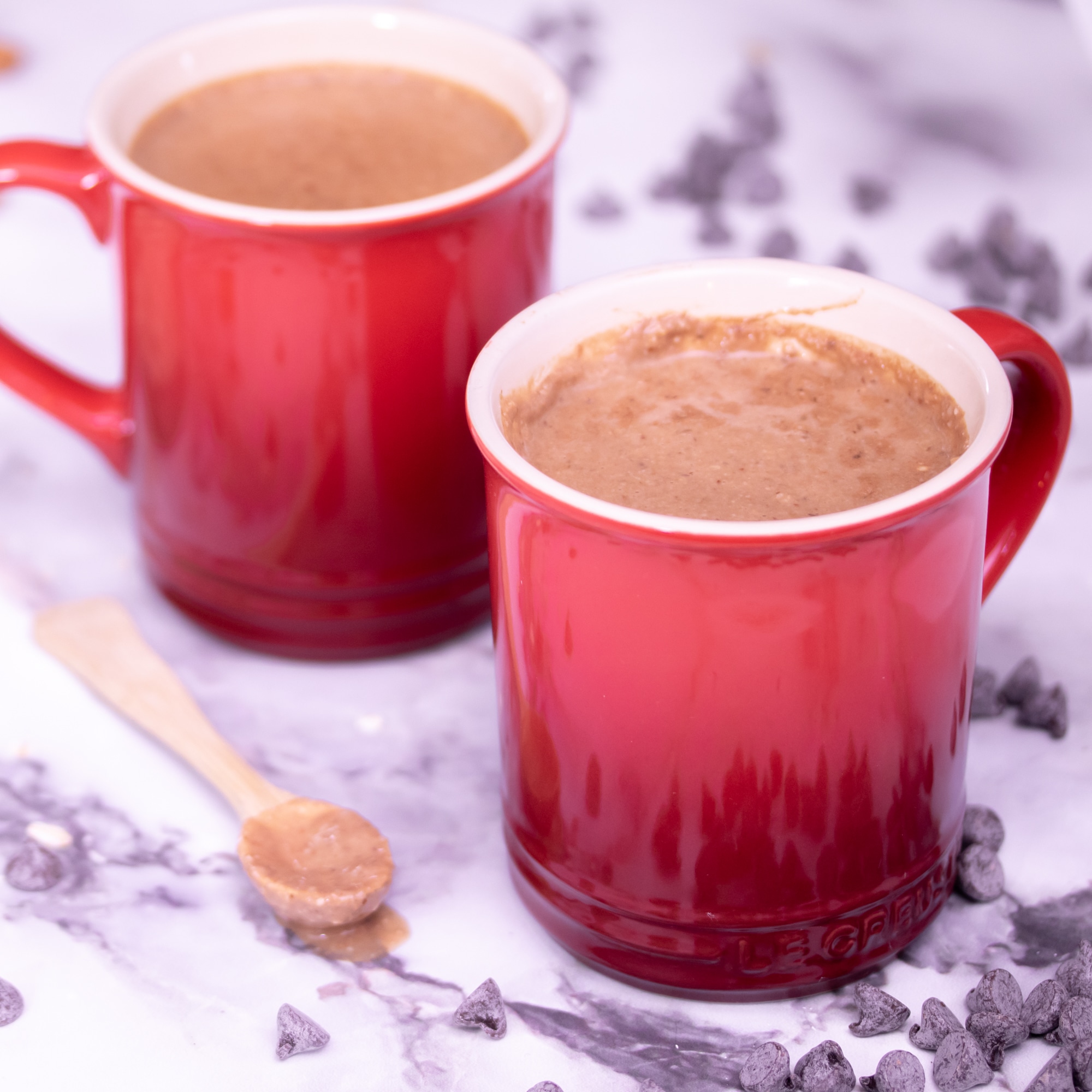 Hot Chocolate Smoothie with Oats