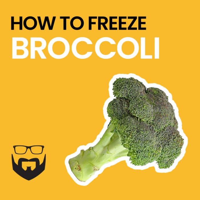 How To Freeze Broccoli Video - pinterest - yellow