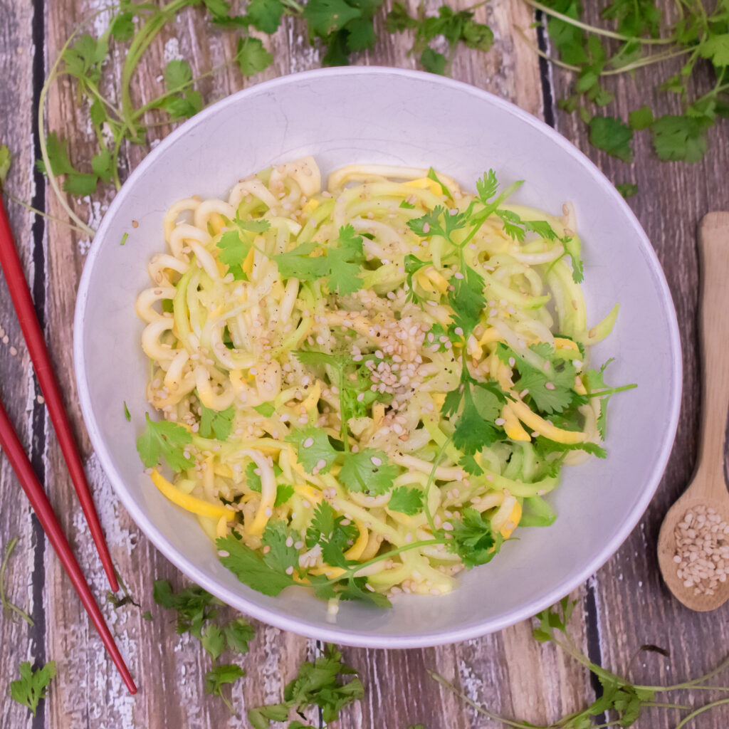 Cold Cucumber Noodles with Sesame Dressing Recipe