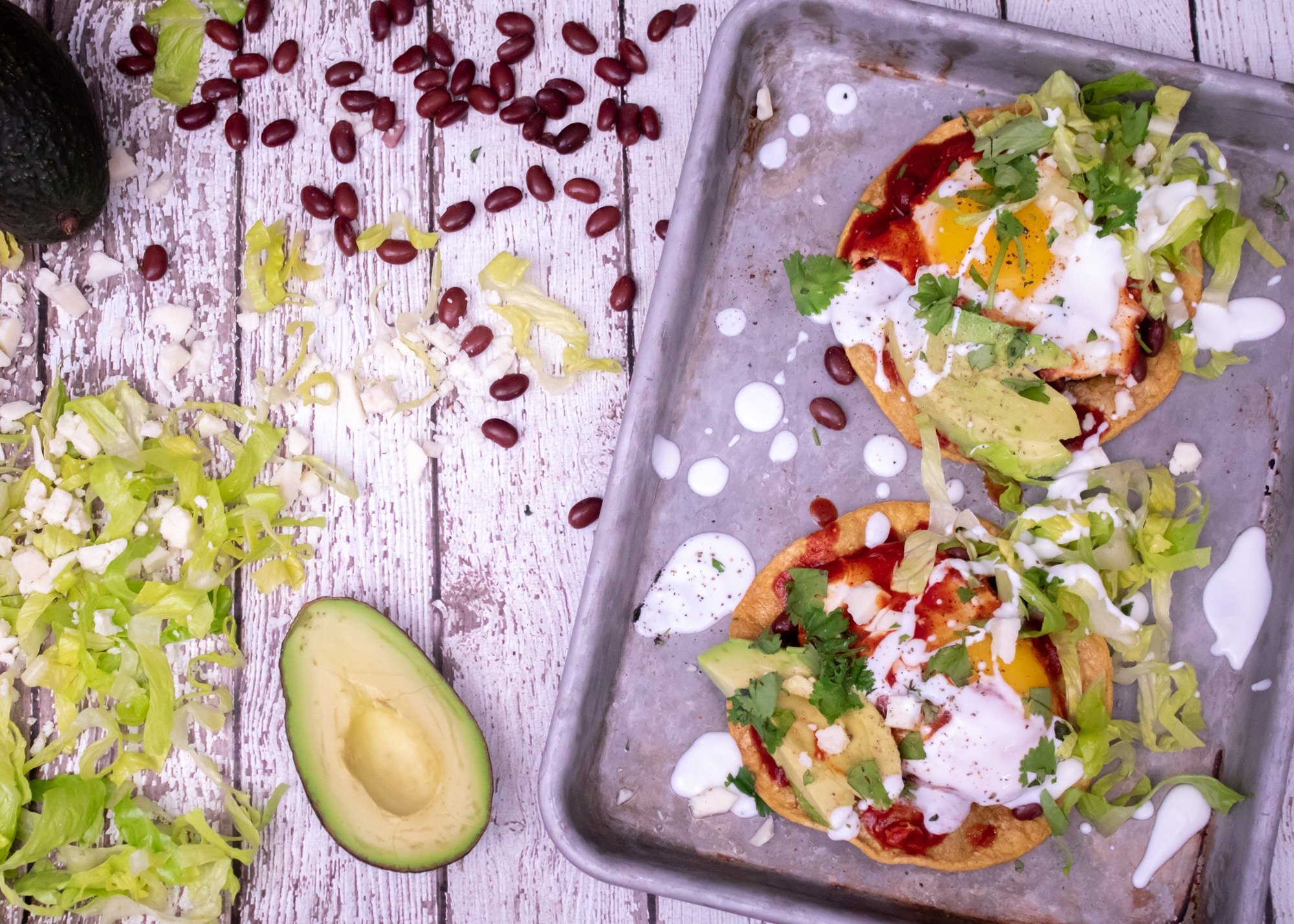 Huevos Rancheros Breakfast Tostada