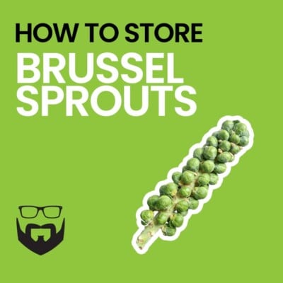 How to Store Brussel Sprouts Pinterest - Green