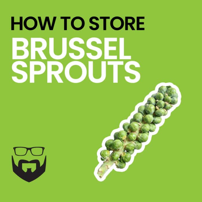 How to Store Brussel Sprouts Pinterest - Green