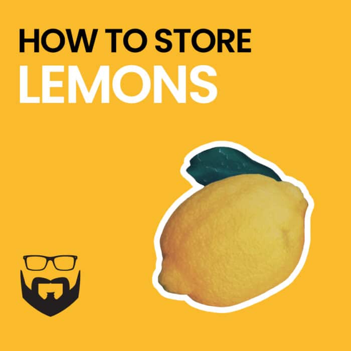 How to Store Lemons Pinterest - Yellow