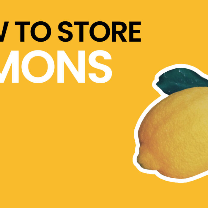How to Store Lemons Video - Yellow