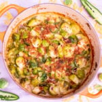 Spicy Cheesy Brussels Sprout Au Gratin Recipe