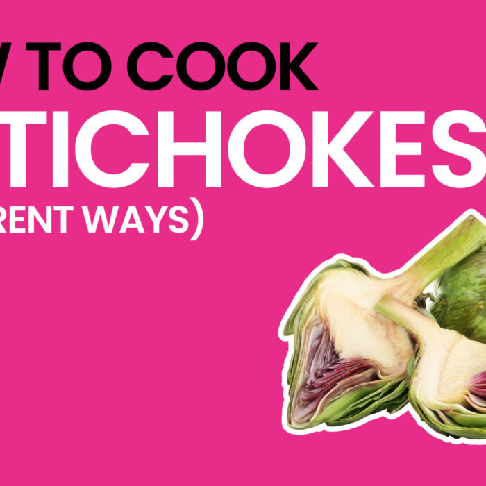 How to Cook an Artichoke (4 Ways) Video - Pink