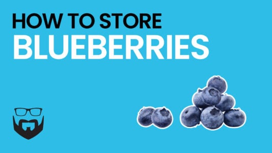 How To Store Blueberries Video - Blue