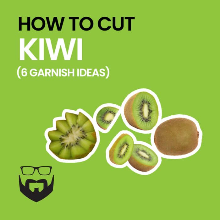 How to Cut Kiwi Square - Green