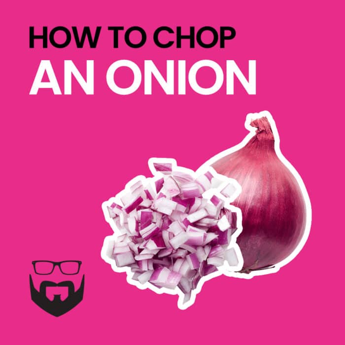 How to Chop an Onion Square - Pink