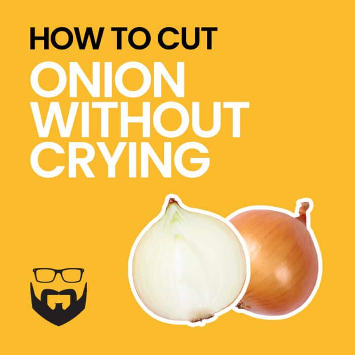 How to Cut Onion Without Crying Square - Yellow