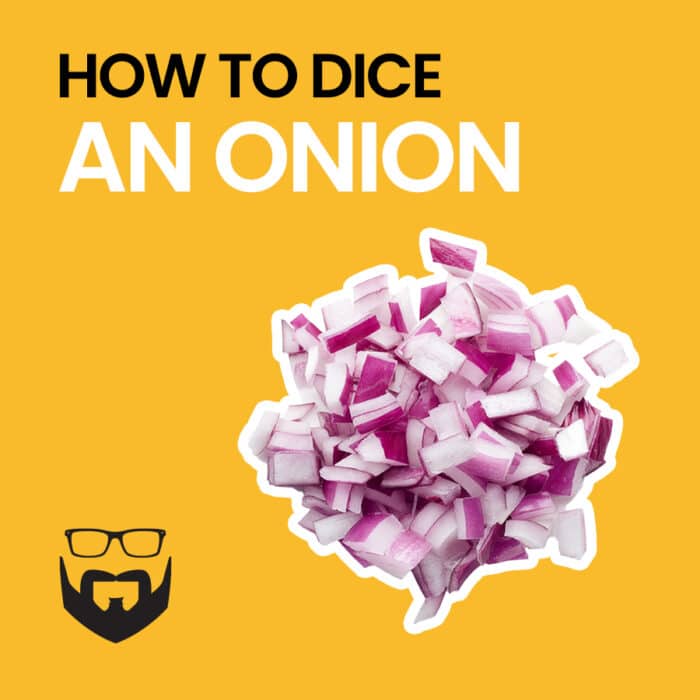 How to Dice an Onion Square - Yellow