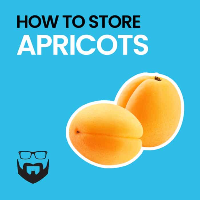 How to Store Apricots Square - Blue