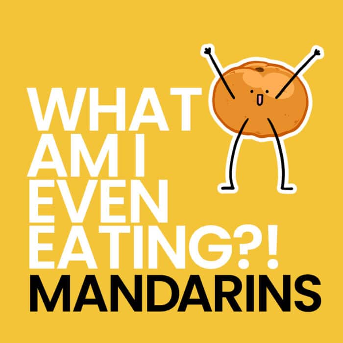 What Am I Even Eating - Mandarins Square - Yellow