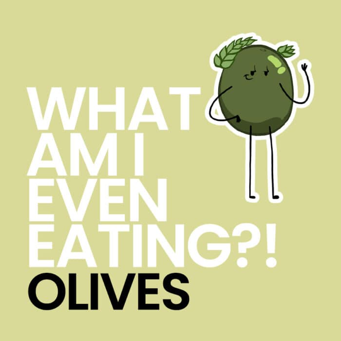 What Am I Even Eating - Olives Square