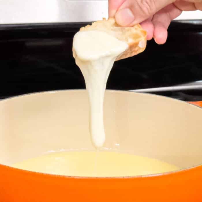 Simple Cheese Fondue