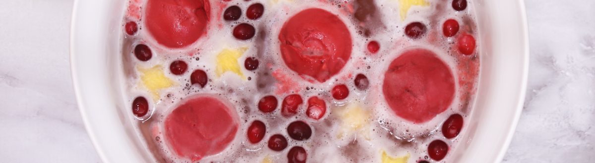Cranberry Pineapple Sherbet Punch New Year’s Eve Recipe Main 1