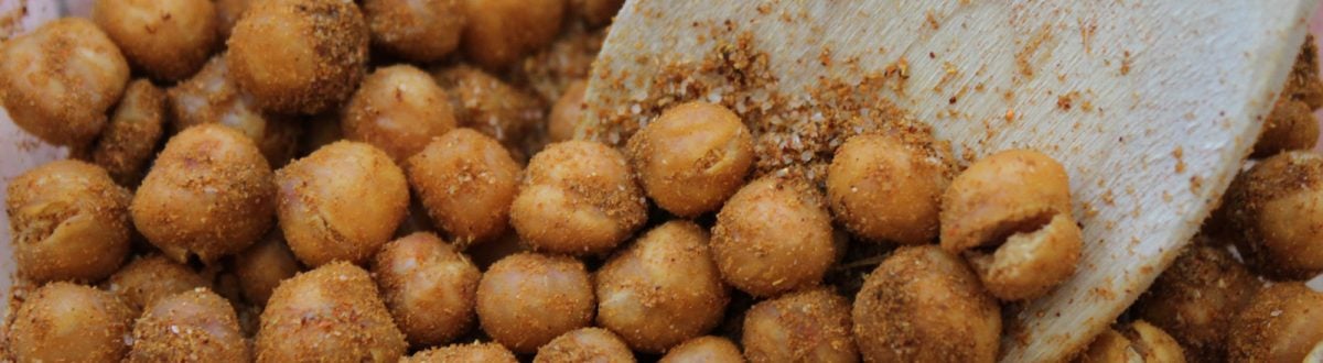 Roasted Curry Chickpeas Main 1